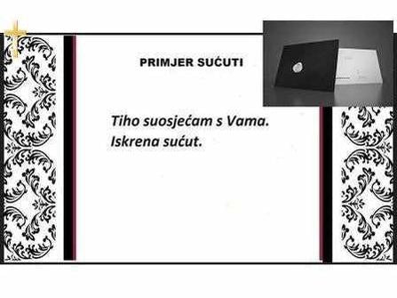 Telegram Sućuti 16 Ruža