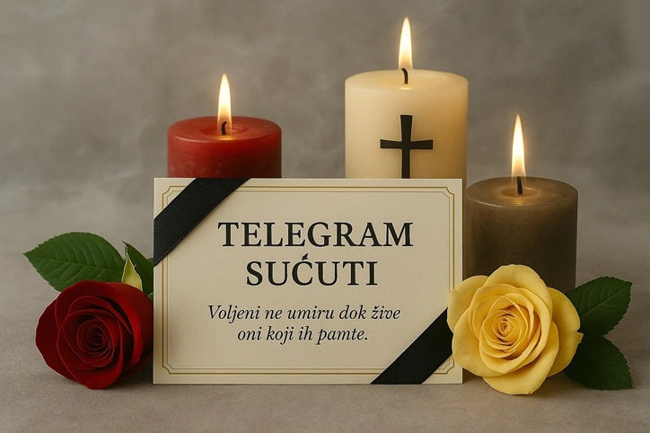 Telegram Sućuti 1 de Luxe