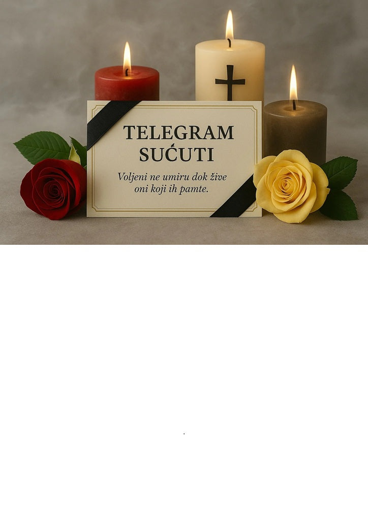 Telegram Sućuti 1 de Luxe