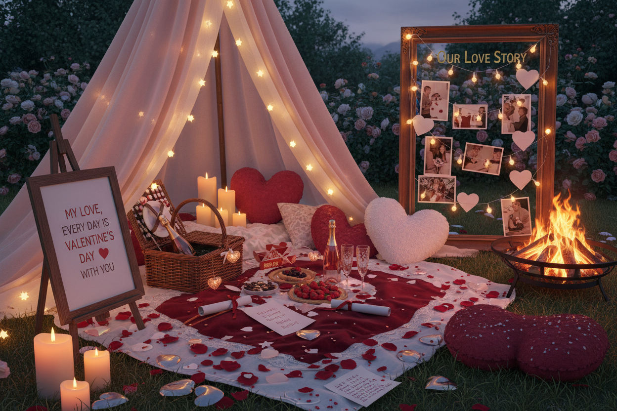 Telegram za zaljubljene - romantični piknik za Valentinovo