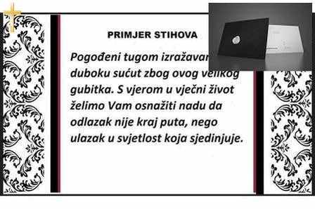 3D PAKET 6 u 1 Telegram Sućuti - 56% zajedno sa lampionom, ružom, križićem, laticama i crnom trakom