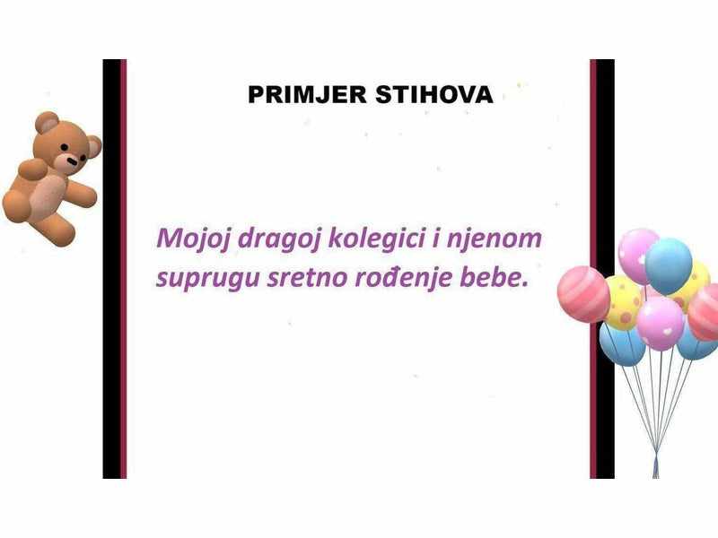 Telegram Rođenja Bebe 23 Čestitka