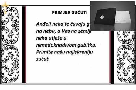 Telegram Sućuti 4 Svijeća