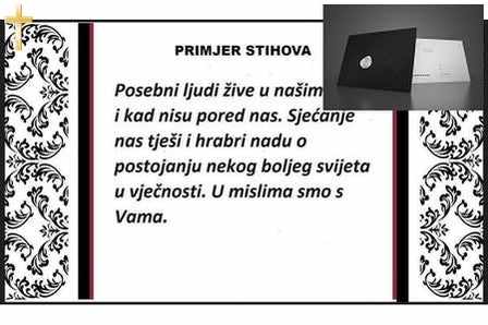 Telegram Sućuti 44 Simbol Križa