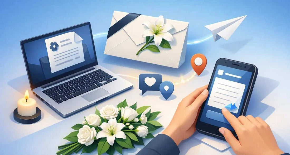 Slanje telegrama sućuti online korak po korak