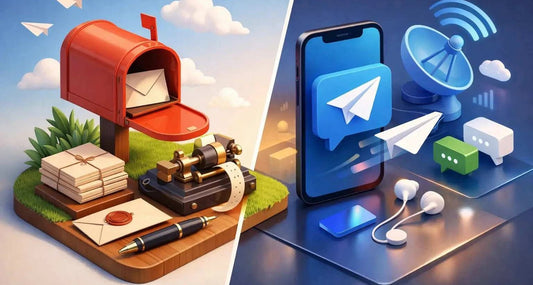 Telegram ili pošta - koja je razlika?