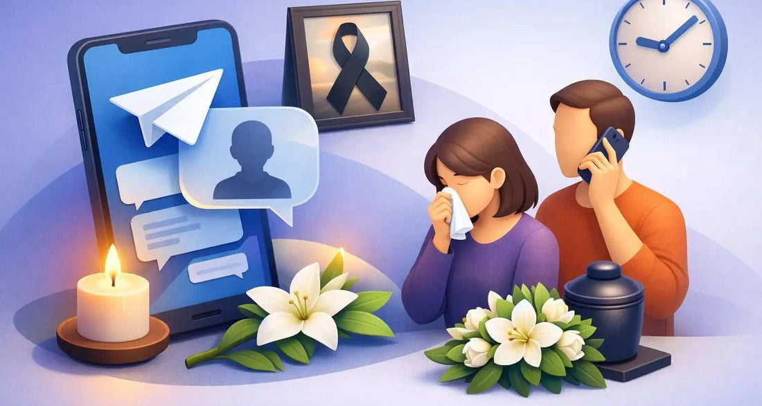 Telegram sućuti kontakt - kada nazvati prije narudžbe
