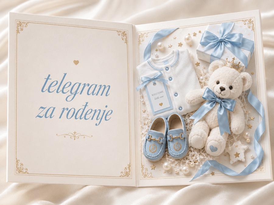 Čestitke za Rođenje Bebe - Telegram u Rodilište