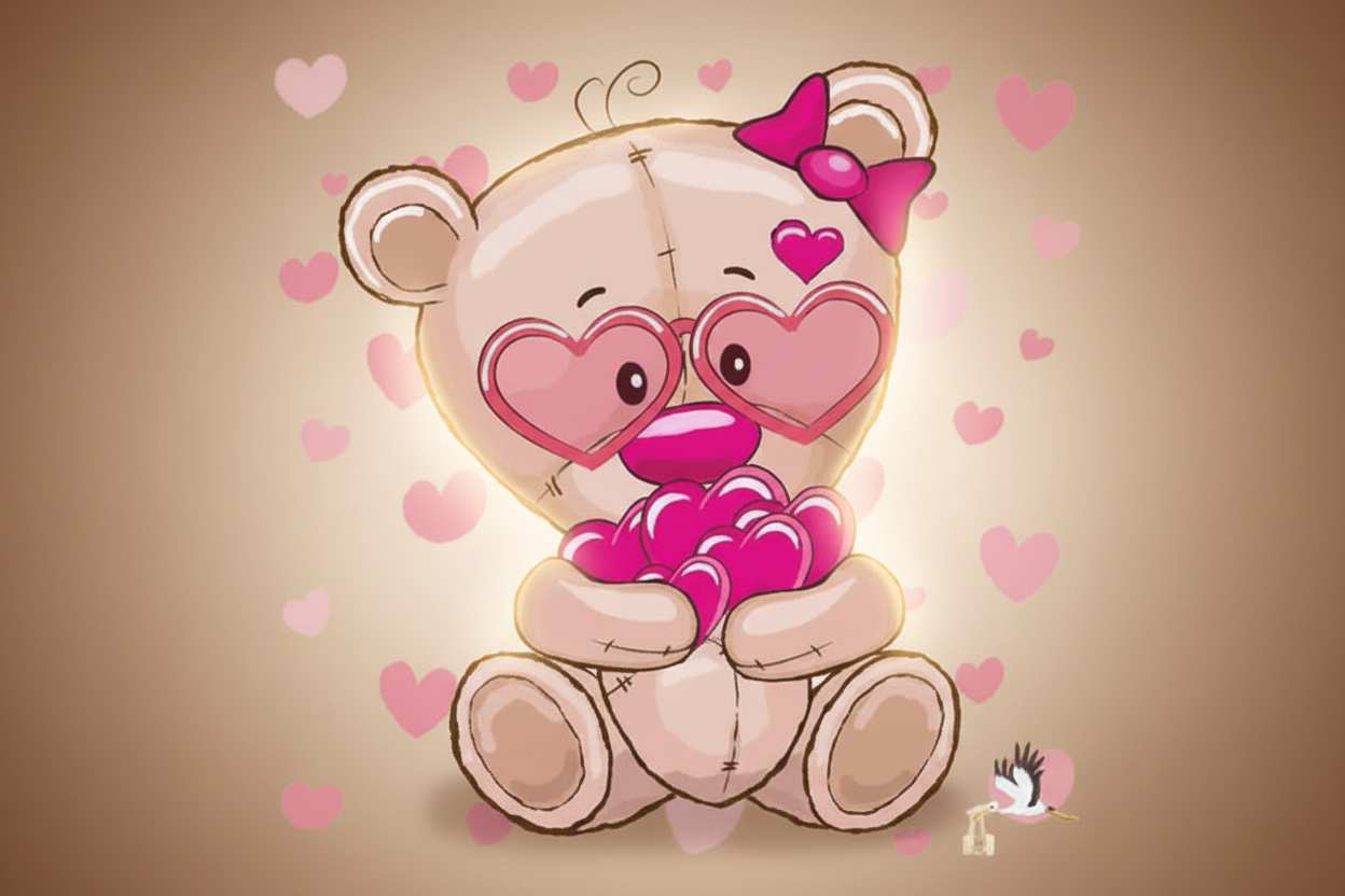 63 Ljubav & Srca za Bebu