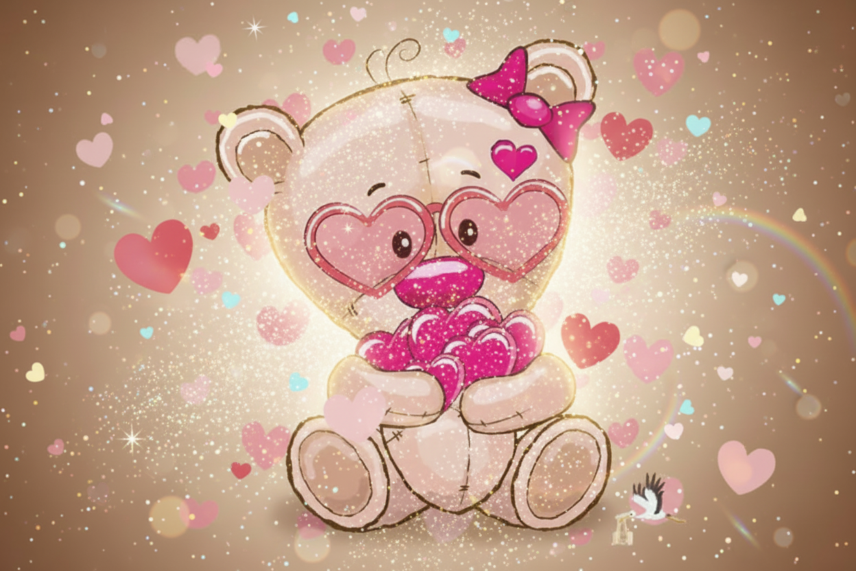 63 Ljubav & Srca za Bebu