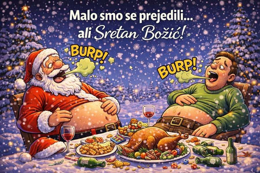 BOŽIĆNA ČESTITKA 3 DELUX