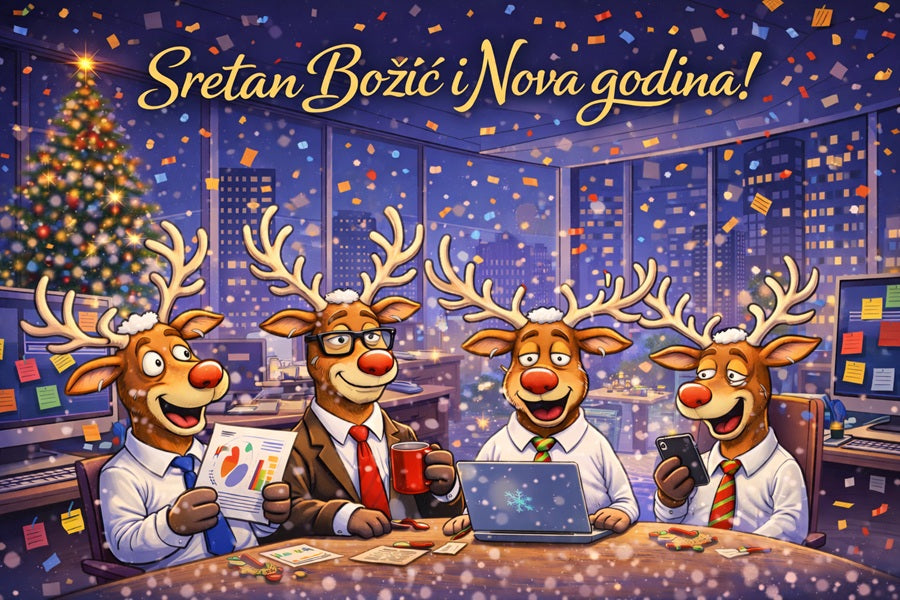 BOŽIĆNA ČESTITKA 2 DELUX