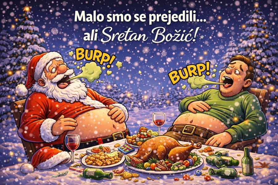 BOŽIĆNA ČESTITKA 3 DELUX