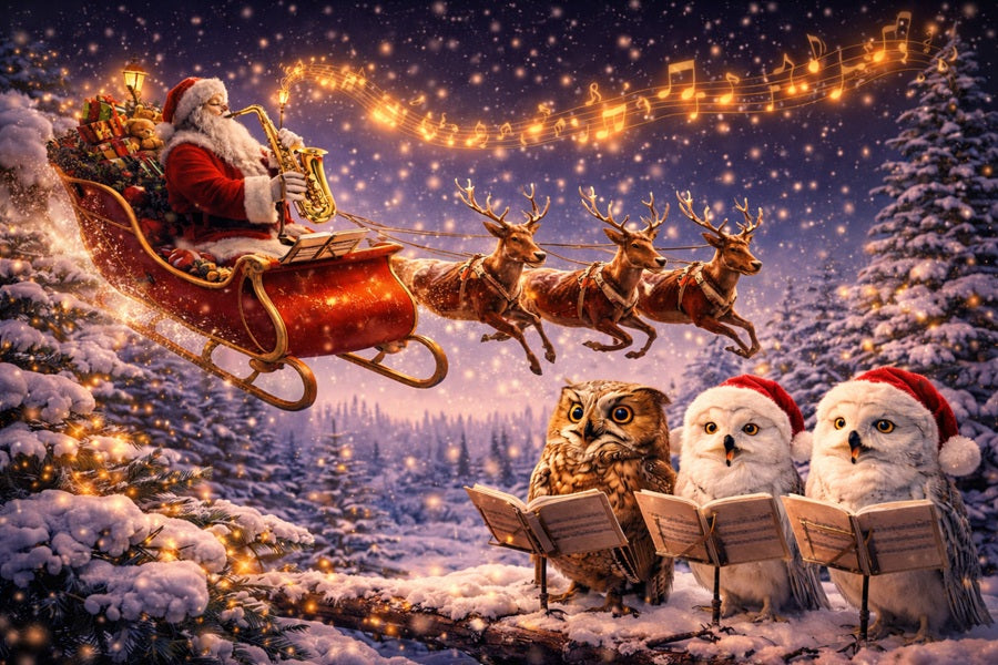 BOŽIĆNA ČESTITKA 5  DELUX