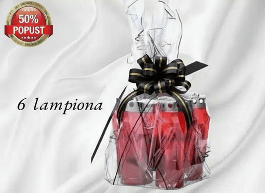 Lampioni 6 kom. SVIJEĆE za groblje