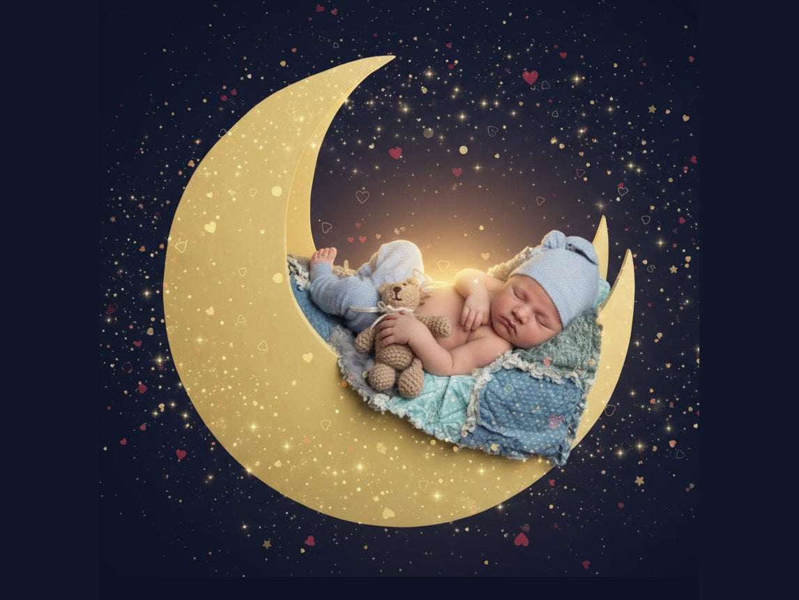 Telegram Rođenja Bebe 27 Čestitka telegram roda na mjesecu