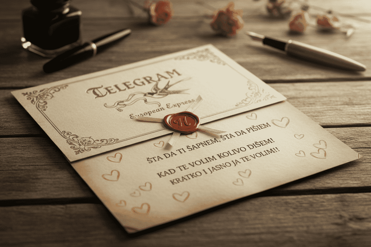 Telegram za Zaljubljene 13 - preklopljen prikaz