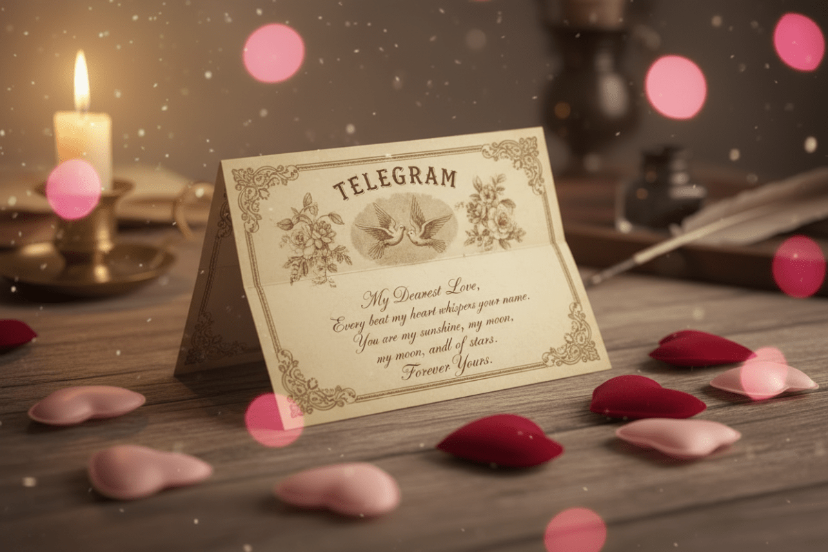 Telegram za Zaljubljene 14 - preklopljen prikaz