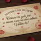 Telegram za Zaljubljene 28 - Romantična čestitka za Valentinovo