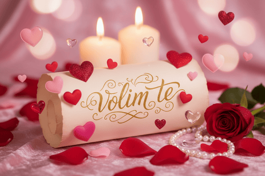 Telegram za zaljubljene - volim te poruka za Valentinovo