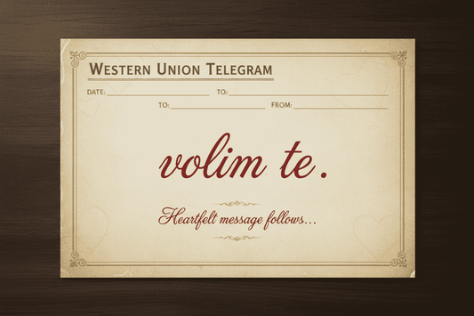 Telegram za Zaljubljene 41 - Volim te