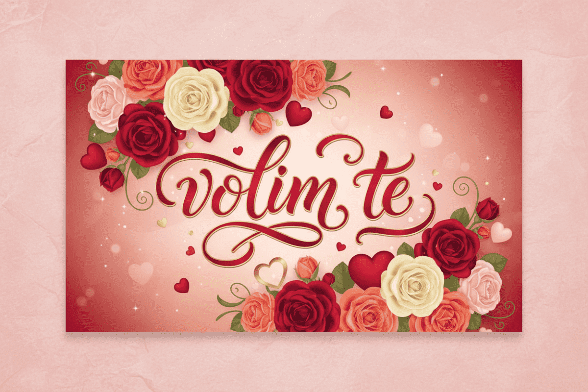 Telegram za zaljubljene - volim te poruka za Valentinovo