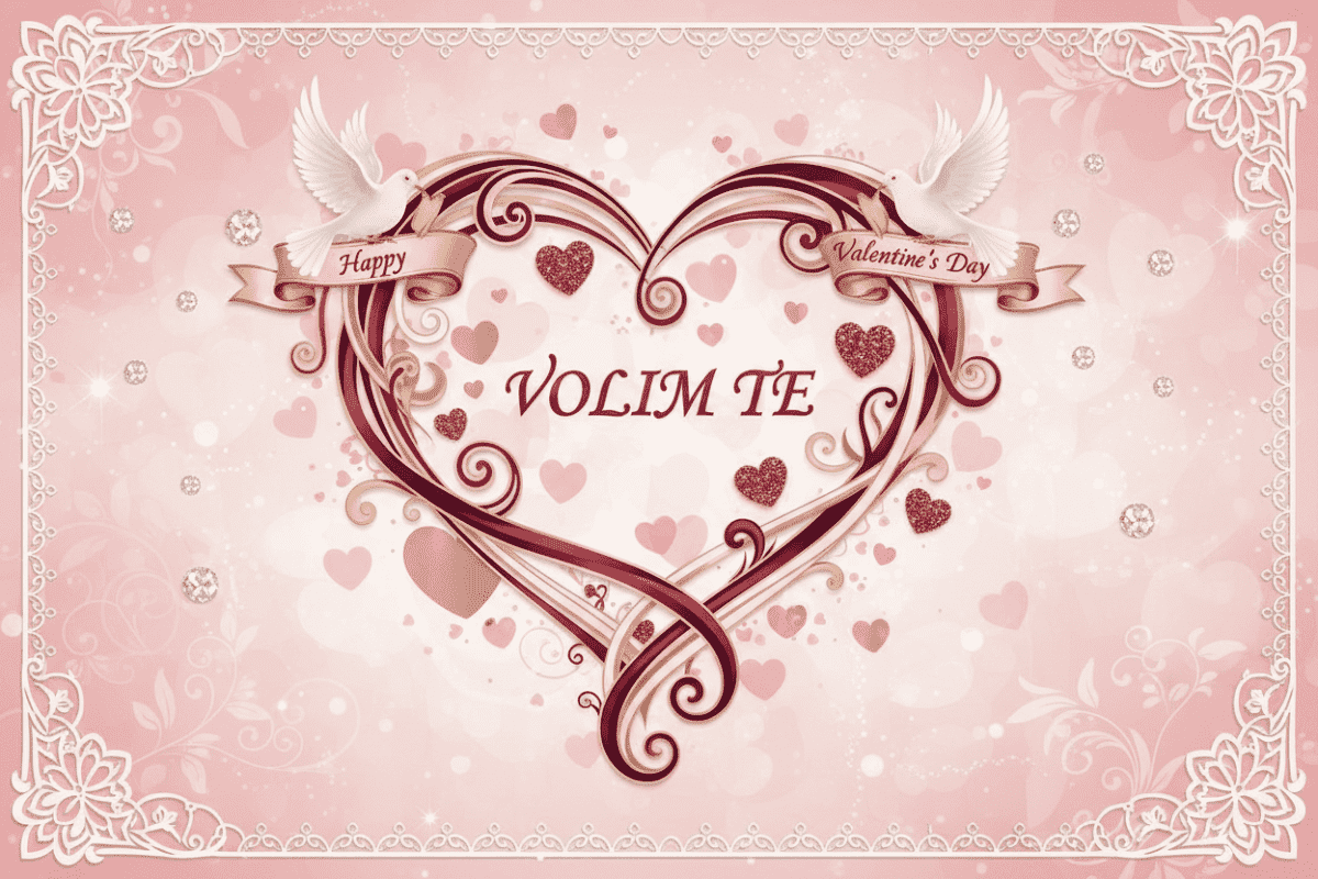 Telegram za zaljubljene - volim te poruka za Valentinovo