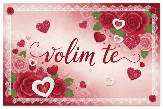 Telegram za zaljubljene - volim te poruka za Valentinovo