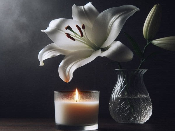 Telegram Sućut 5 Brzojav LJILJAN I SVIJEĆA