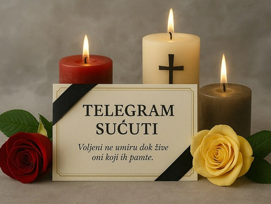 Telegram Sućuti 1 de Luxe