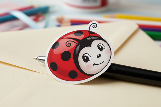 Šarena bubamara naljepnica 2