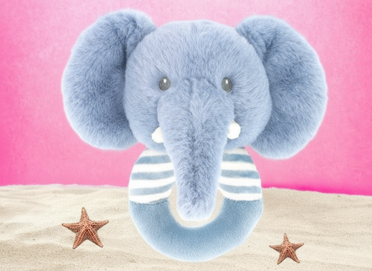 Slonić Plavi HD 3D - Keel Toys plišanac