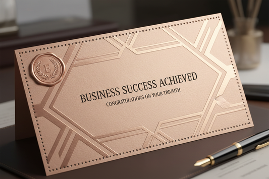 Premium Poslovni Telegram - Rose Gold Prestige