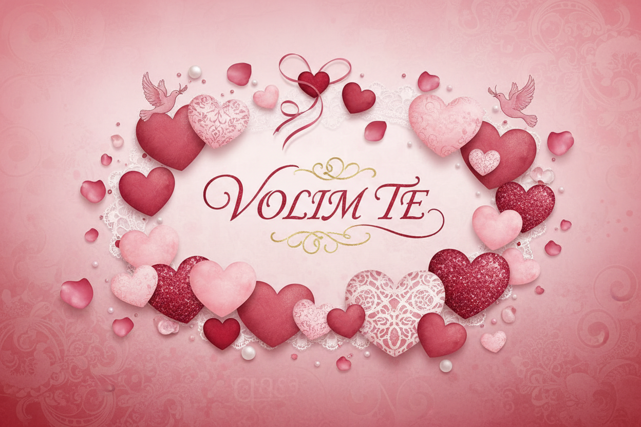 Telegram za zaljubljene - volim te poruka za Valentinovo