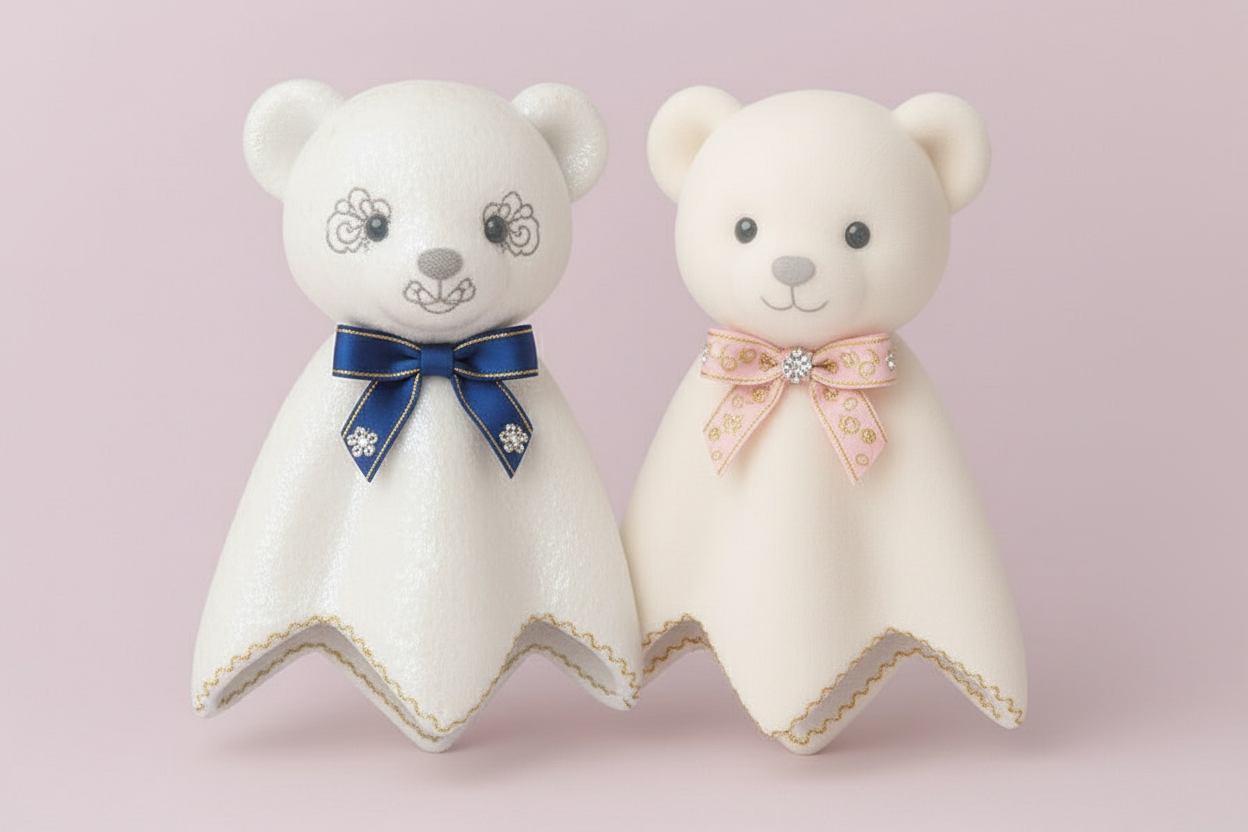 Plišana mazilica medvjedić – Keel Toys tješilica za bebe