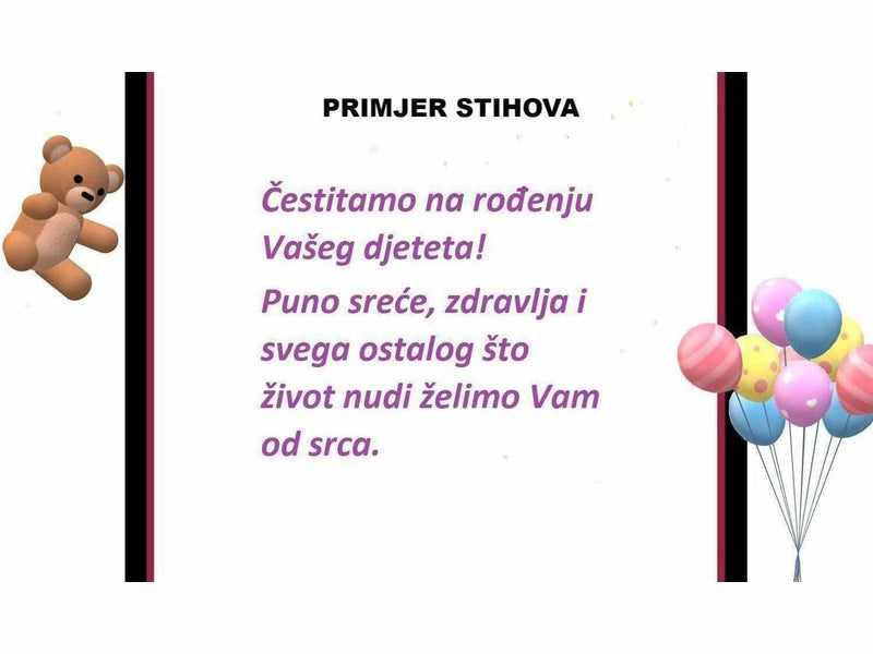 Telegram Rođenja Bebe 10 Čestitka