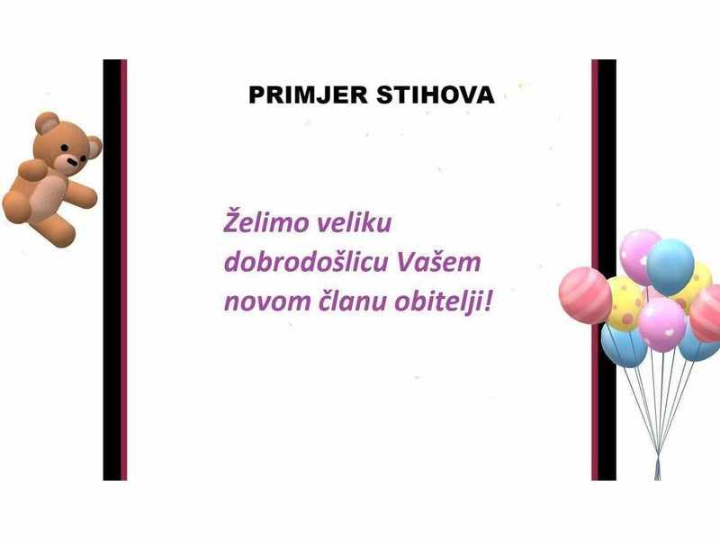 Telegram Rođenja Bebe 19 Čestitka