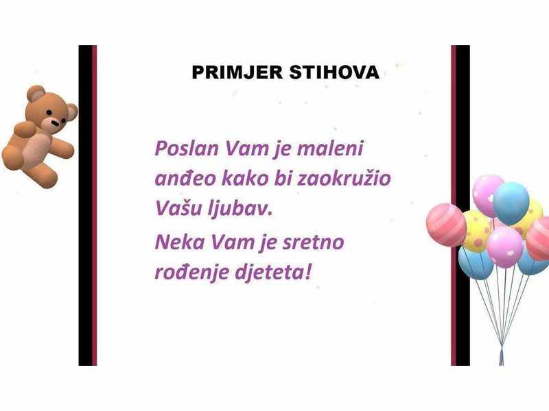 Telegram Rođenja Bebe 20 Čestitka