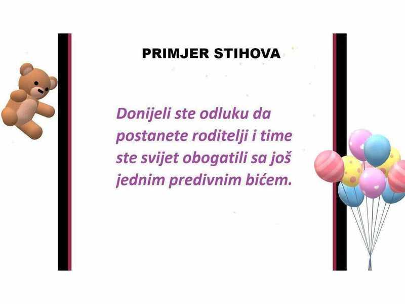 Telegram Rođenja Bebe 22 Čestitka