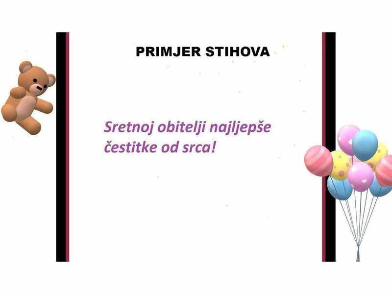 Telegram Rođenja Bebe 30 Čestitka