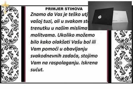 Telegram Sućuti 35 Križ