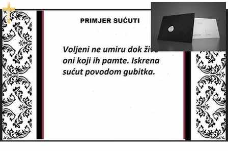 Telegram Sućuti 7 Lučice
