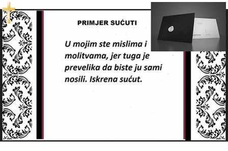 Telegram Sućuti 8 Anđeo