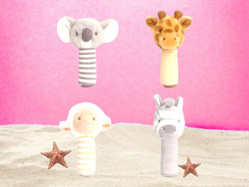 Žirafica🦒  - Keel Toys plišane igračke Zvečkica🦒